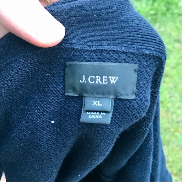 J. Crew cute and comfy navy cardigan - Picture 4 of 4